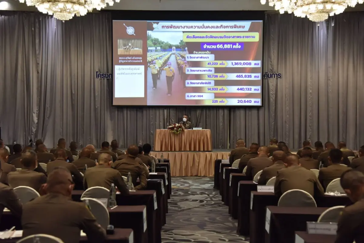 สัมมนา 187 นายตำรวจ “ผบช.-ผบก.”ยกศักยภาพงานป้องกันและปราบปราม