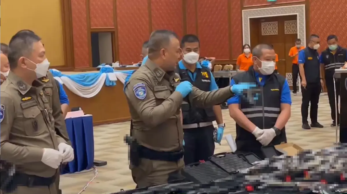 ทลายแหล่งขาย-เก็บอาวุธแบลงค์พร้อมกระสุนร่วมแสนนัด