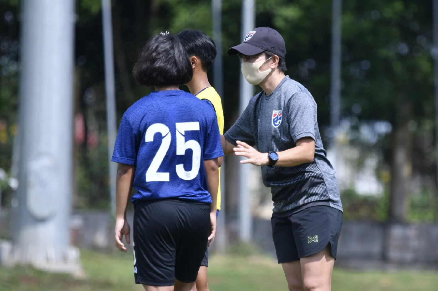 ฟุตบอลหญิง U18 ซ้อมต่อเนื่องก่อนดวลสิงคโปร์ "จิดาภา" มั่นใจชนะได้แน่