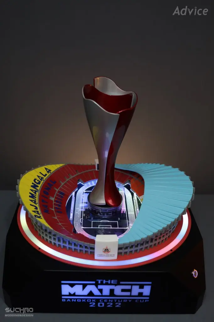 เปิดเบื้องหลังถ้วยรางวัลแดงเดือด ผลงานของนักออกแบบไทย ที่ผลงานไม่ธรรมดา