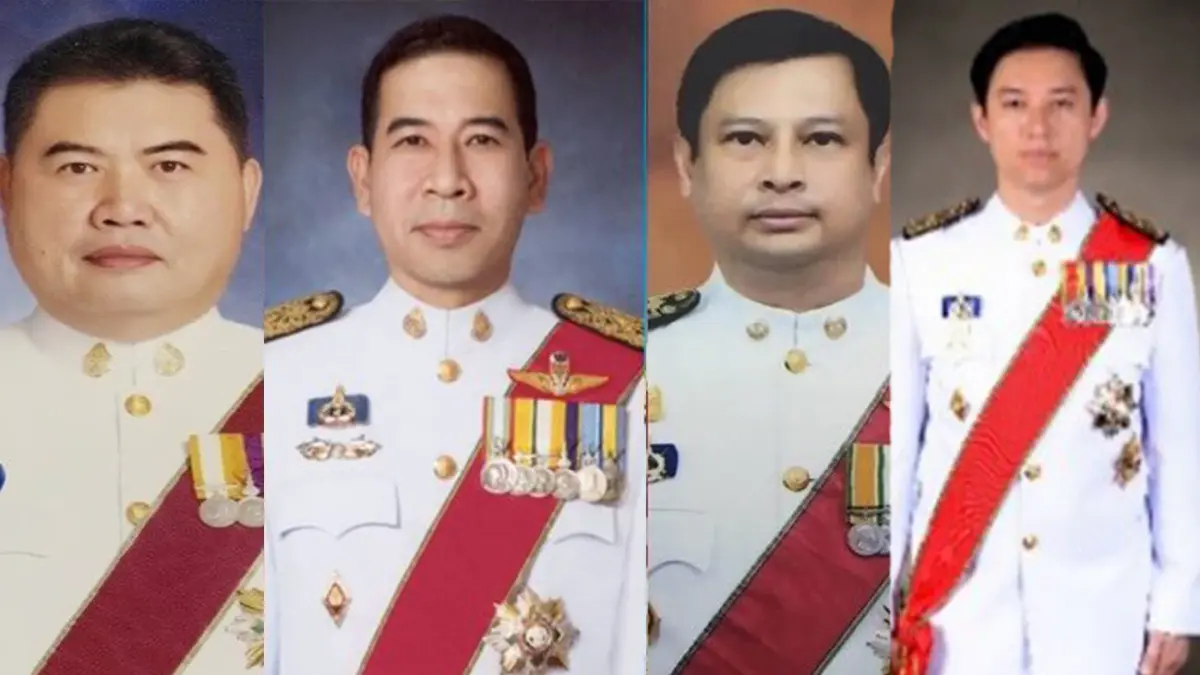 จากซ้ายเรืองสิทธิ์ ,ชนาธิป, มุขเมธิน,ณรัช