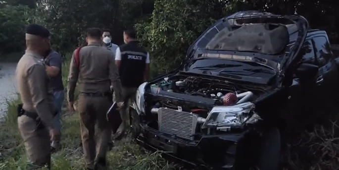 ล่าตัวกระบะซิ่งชนจักรยานตา 78 ปี ดับ ก่อนหนีไปชน จยย. เจ็บสาหัสอีก 3 (มีคลิป)