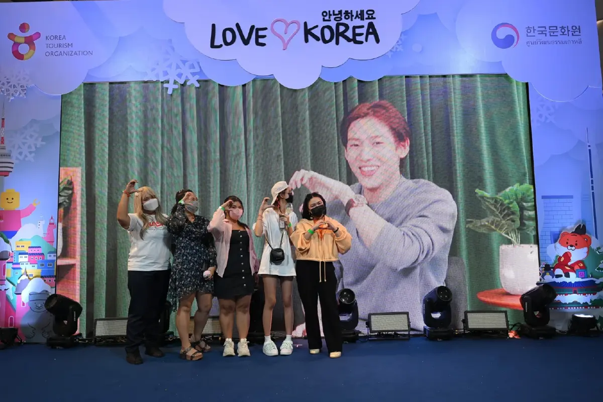 เปิดงาน “Love Korea 2022: รวมพลคนรักเกาหลี เที่ยวสุขใจไปกันเอง Travel To Korea Begins Again”