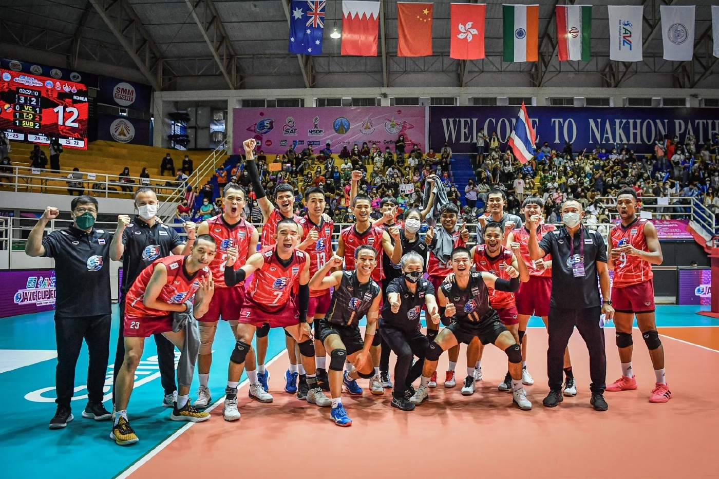 ส่งใจเชียร์วอลเลย์บอลชายไทยปะทะออสเตรเลีย ศึก AVC Cup วันนี้