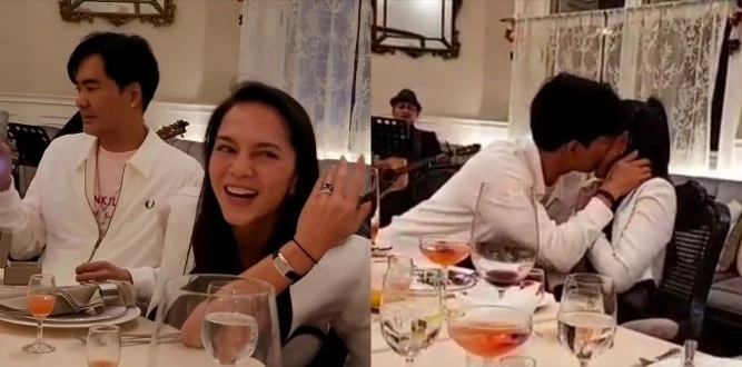 รักไม่ต้องการเวลา “เคลลี่” หวาน “พลอย” คบ 9 เดือน สวมแหวนหมั้นพร้อมแต่ง