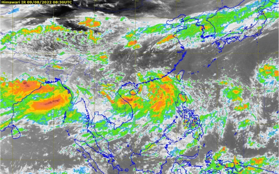 "กรมอุตุฯ" ประกาศฉ.2 เตือนพายุโซนร้อน“มู่หลาน” ฝนตกหนักมากถึงหนักมาก