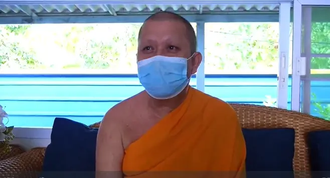 พระทนงศักดิ์ กตสาโร เจ้าอาวาสวัดร่องเสือเต้น