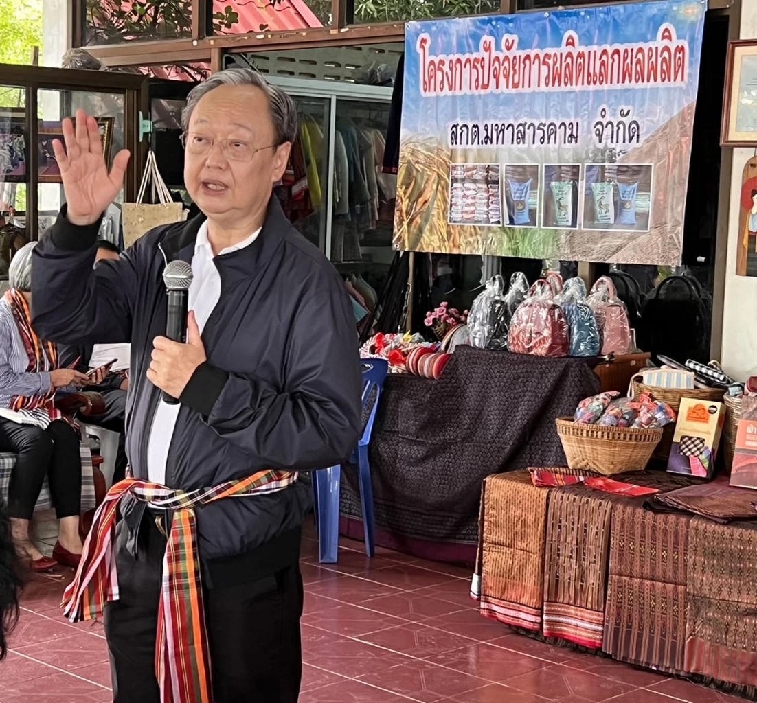 "สนธิรัตน์"ผุดไอเดียสร้างแบรนด์ข้าวหอมมะลิพรีเมียม ดันรายได้เกษตรกร