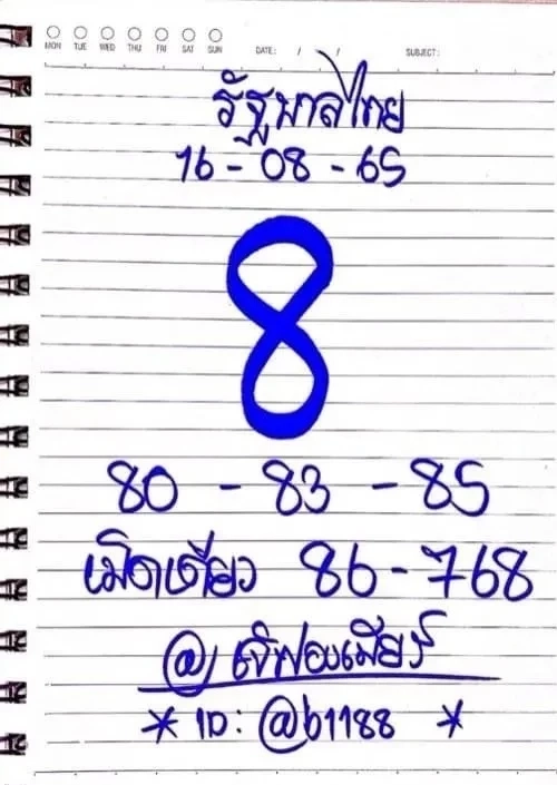 ปล่อยให้แล้ว เลขเด็ดเจ๊ฟองเบียร์ เลขเด็ดเลขดังงวด  16/8/65 บอกเลยเลขสวยมาก