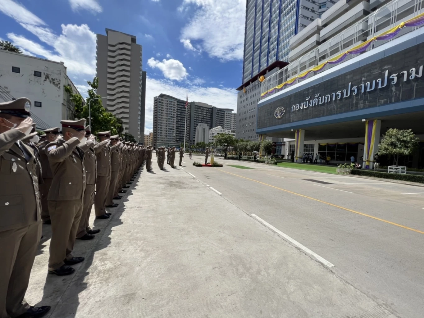 เปิดอาคารใหม่ "ตำรวจสอบสวนกลาง - กองปราบ"