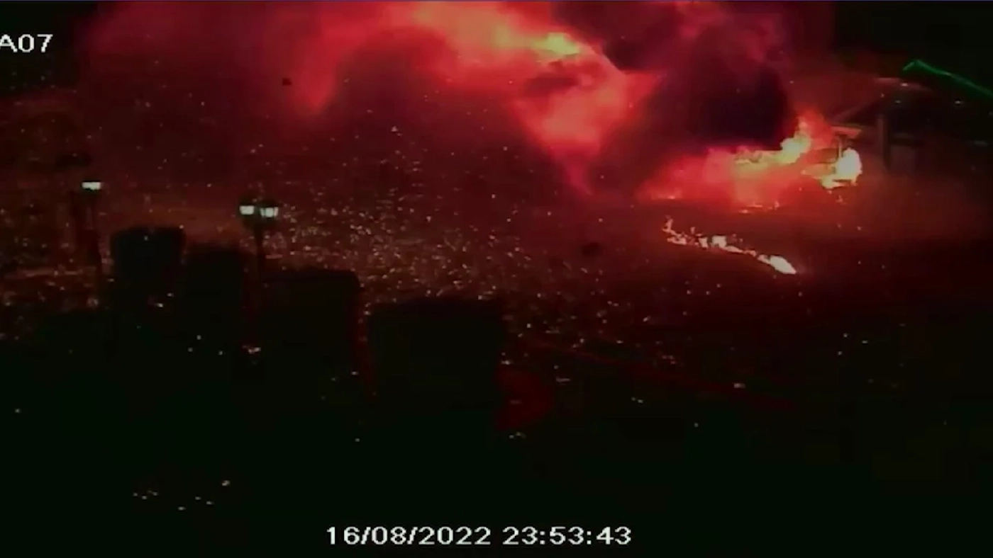 บึ้มสนั่น! เปิดวงจรปิดวินาทีระเบิดปั๊มน้ำมัน ปัตตานี (มีคลิป)