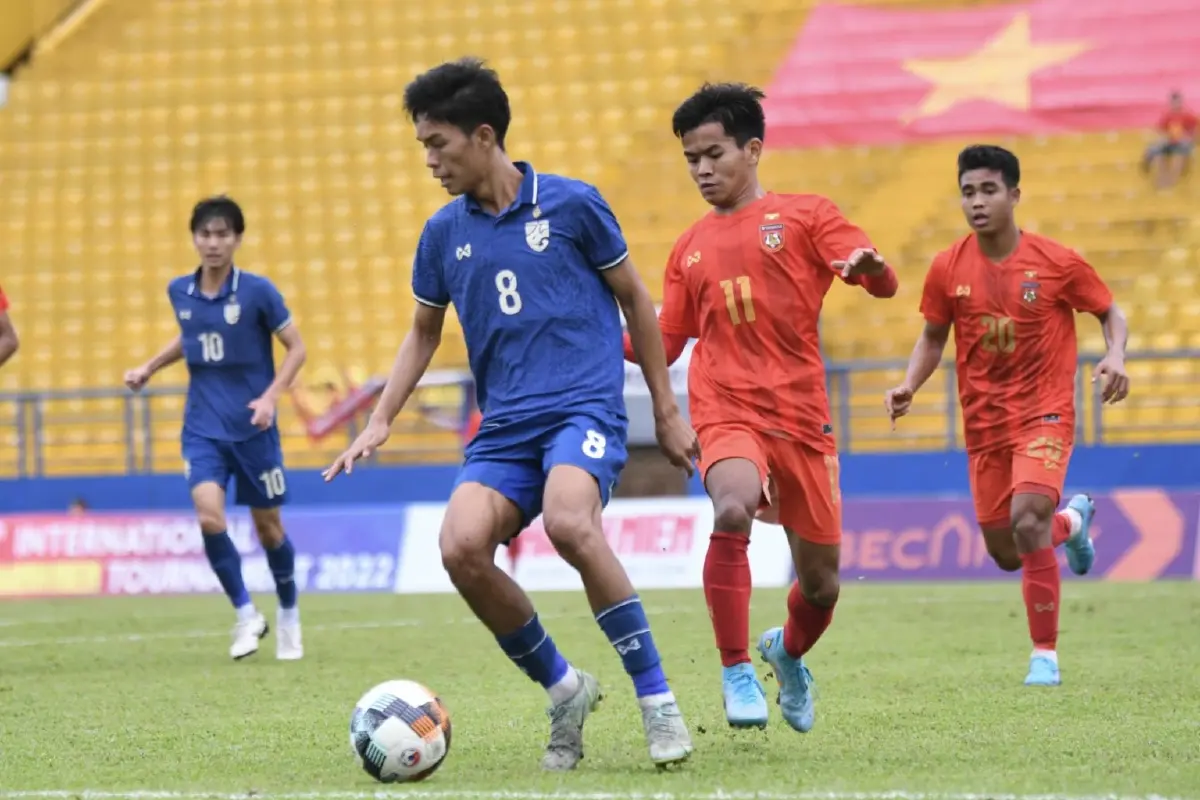 ไทย U19 ถลุงเมียนมา 7-3 คว้าอันดับ 3 ศึกทันเนียน คัพ