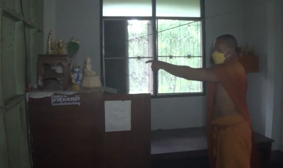 มีวิชากำบังตัวก็ช่วยไม่ได้ จับคนร้ายงัดกุฏิลักพระปางป่าเลไลยก์ทองเหลือง