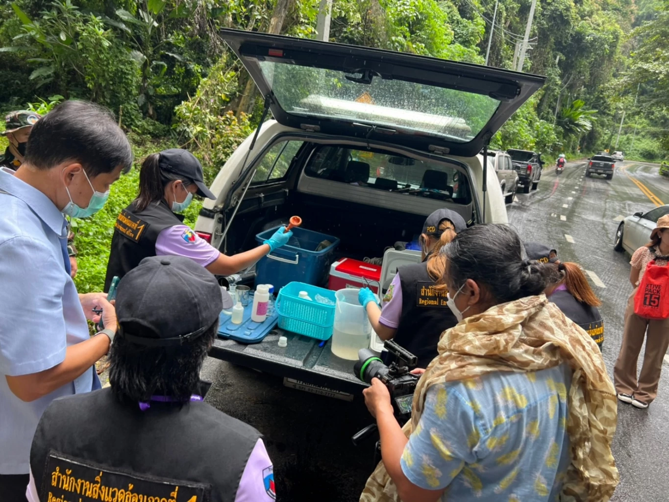 ทส.เช็คน้ำตกรับเสด็จ 7 วันทราบผล "อีโคไล - โคลิฟอร์ม"