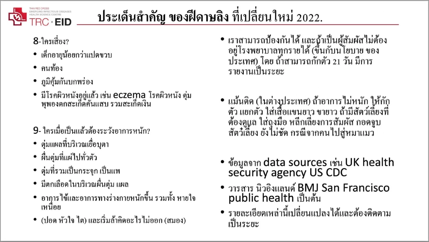 ‘หมอดื้อ’เปิด 9 ประเด็นสำคัญ ฝีดาษลิง 2022 กับสิ่งที่ต้องเริ่มระวัง