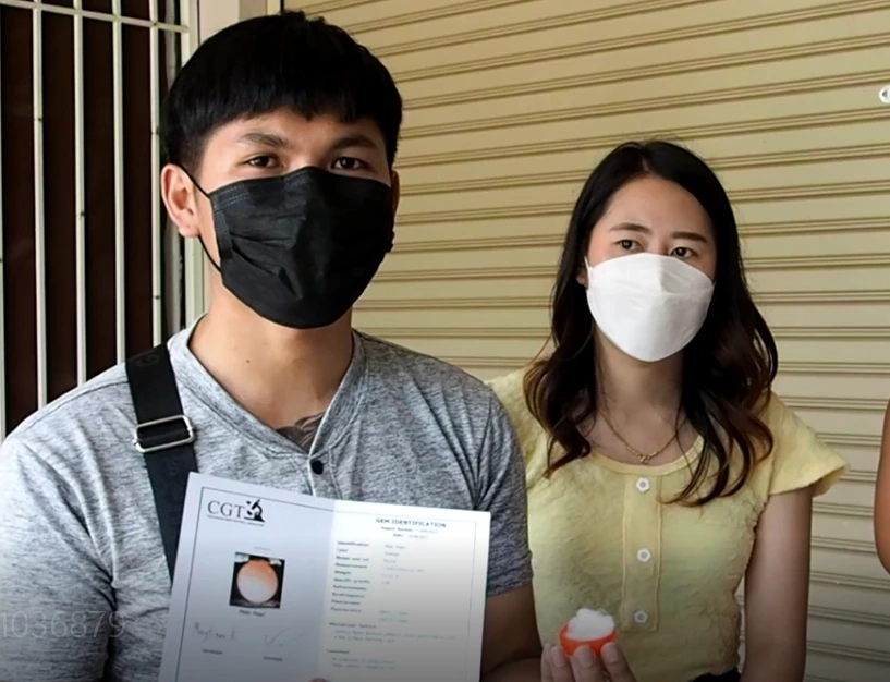 หนุ่มสาวสุดเฮง เซอร์ไพรส์วันเกิดเจอ “ไข่มุกเมโล” ในหอยหวาน ยันแล้วของจริง