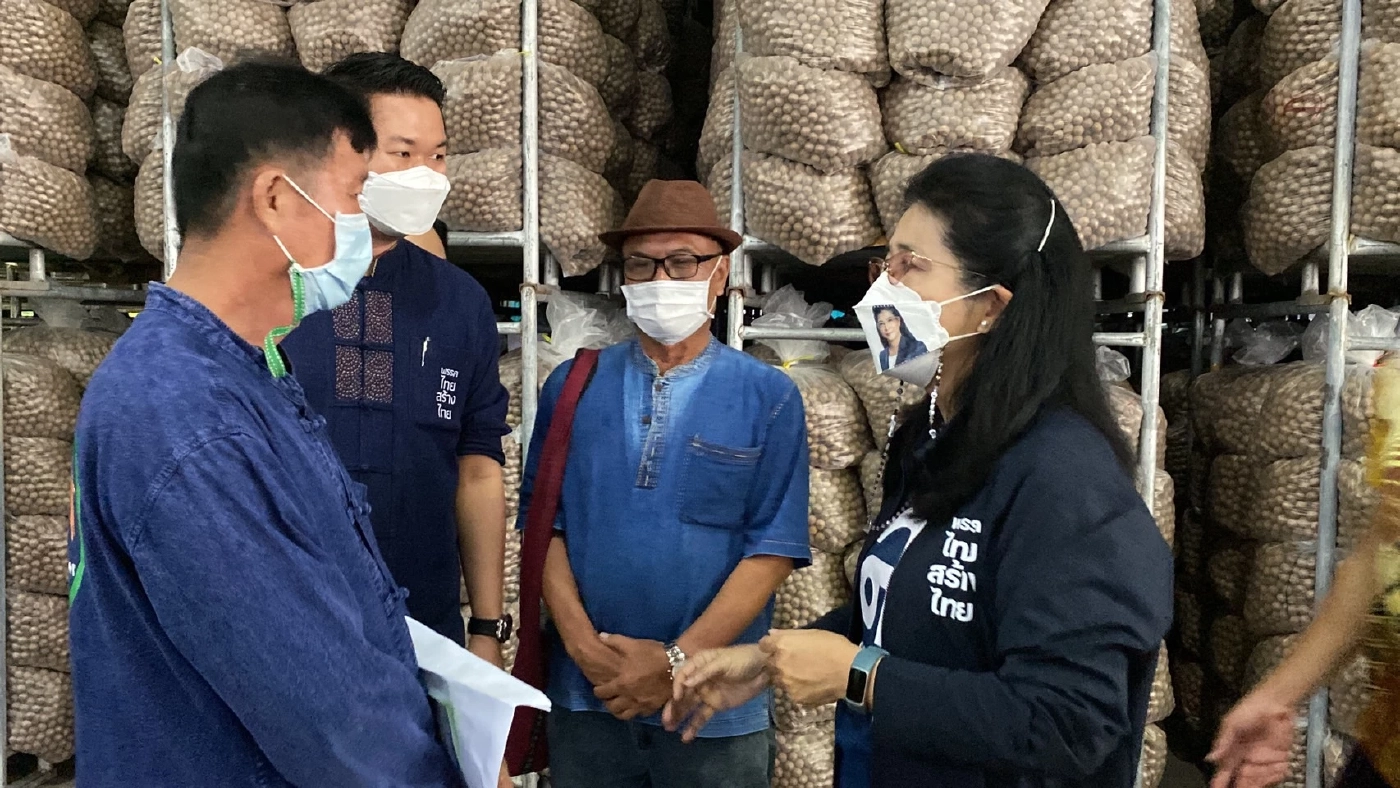 “หญิงหน่อย”ขอบคุณชาวเหนือ-อาสาแก้ปัญหาลำไย