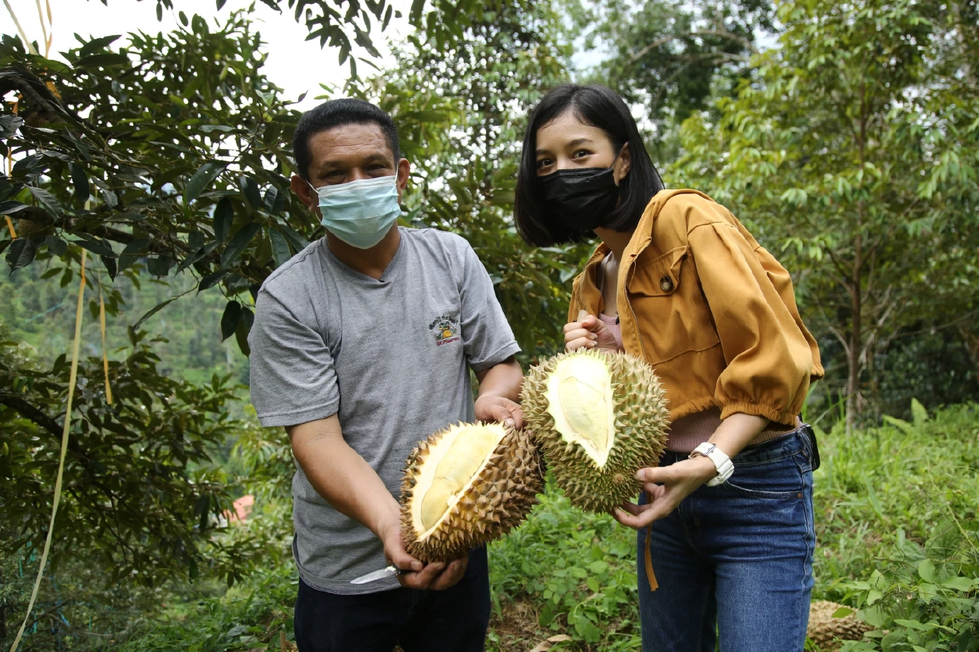 “ทุเรียนสะเด็ดน้ำ”