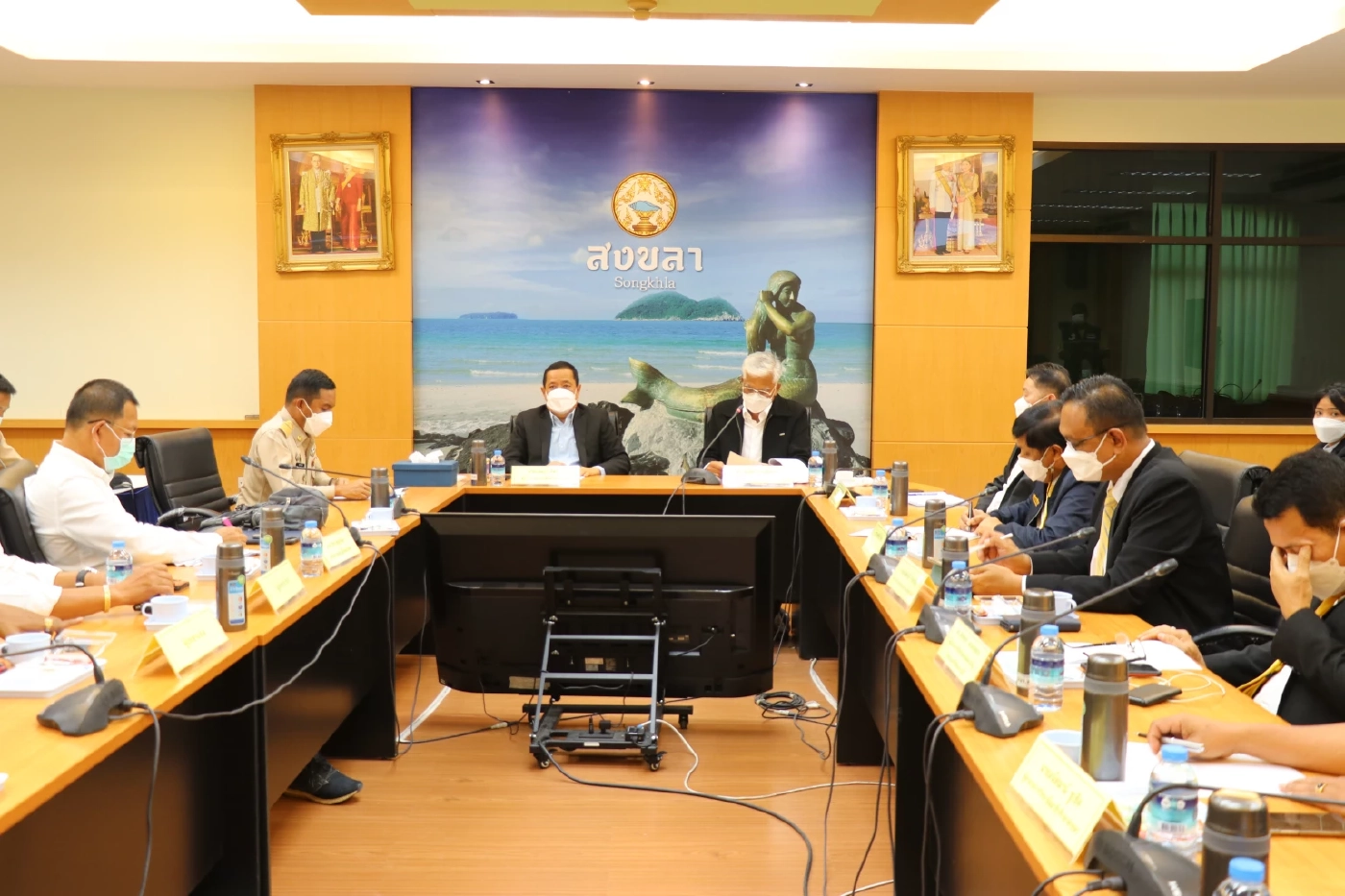 ประชุมหารือแนวทางสร้างต่ออควาเรียมหอยสังข์