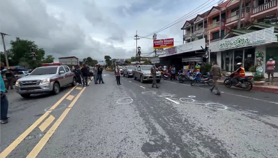 อุกอาจ ยิงสนั่นกลางถนนเมืองอยุธยา ศึก 2 โรงน้ำแข็งวิ่งทับเส้นทาง (มีคลิป)