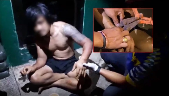 ตร.บุกค้นคอกวัวชน คลี่ปมจับเด็กเลี้ยงวัวขังล่ามโซ่ เจอคนลงมือก่อเหตุ