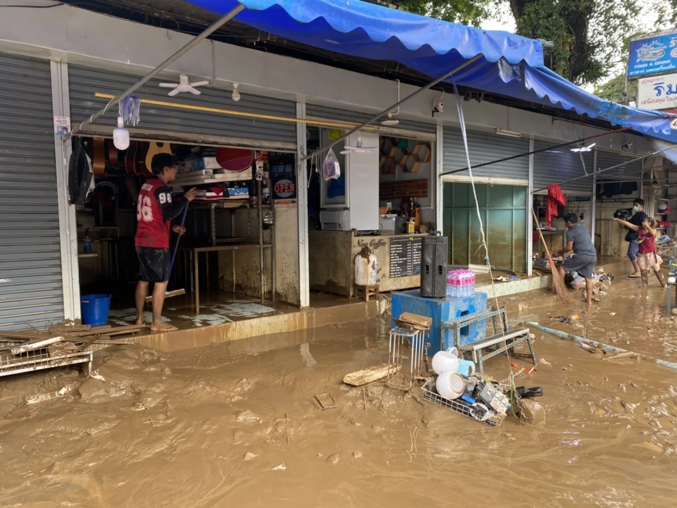 เร่งฟื้นฟูเขตเศรษฐกิจแม่สาย หลังน้ำท่วมหนักสุดในรอบ 30 ปี