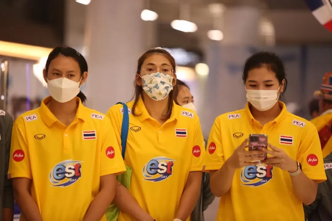 วอลเลย์บอลสาวไทยกลับถึงบ้านเกิด เตรียมลุยต่อ "อาเซียน กรังด์ปรีซ์"