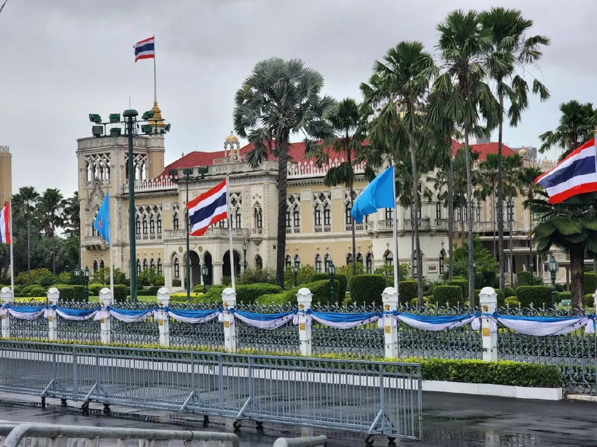 บรรยากาศทำเนียบวันนี้