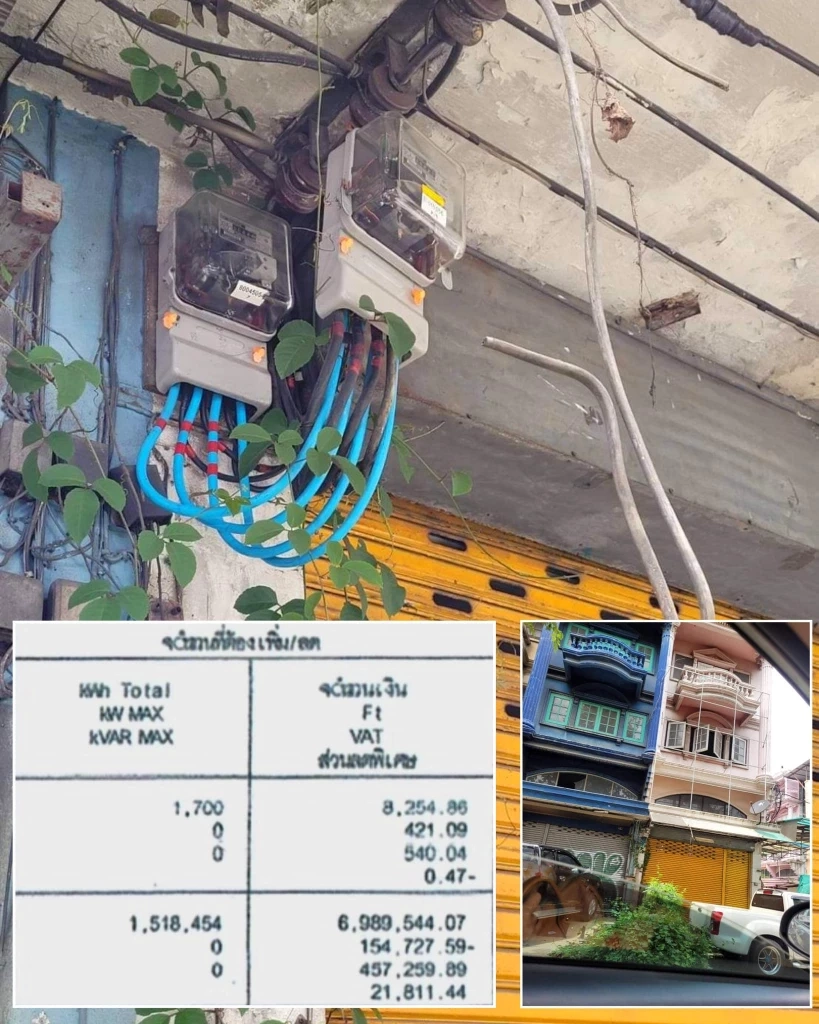 ช็อก! ชาวจีนเช่าตึกแอบติดหม้อแปลง เจ้าของเจอค่าไฟ 7 ล้าน  แฉซ้ำโยงธุรกิจมืด