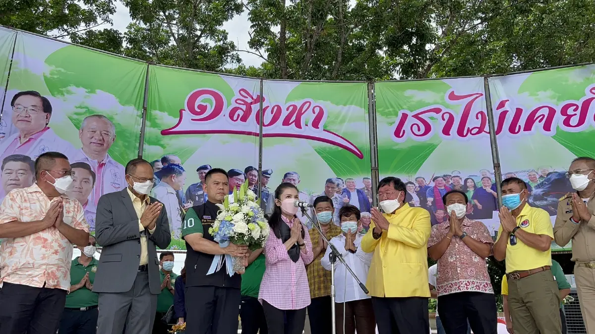 "กัญจนา-วราวุธ"นำคณะชาติไทยพัฒนาอวยพร"ประภัตร โพธสุธน"ครบรอบ 73 ปี