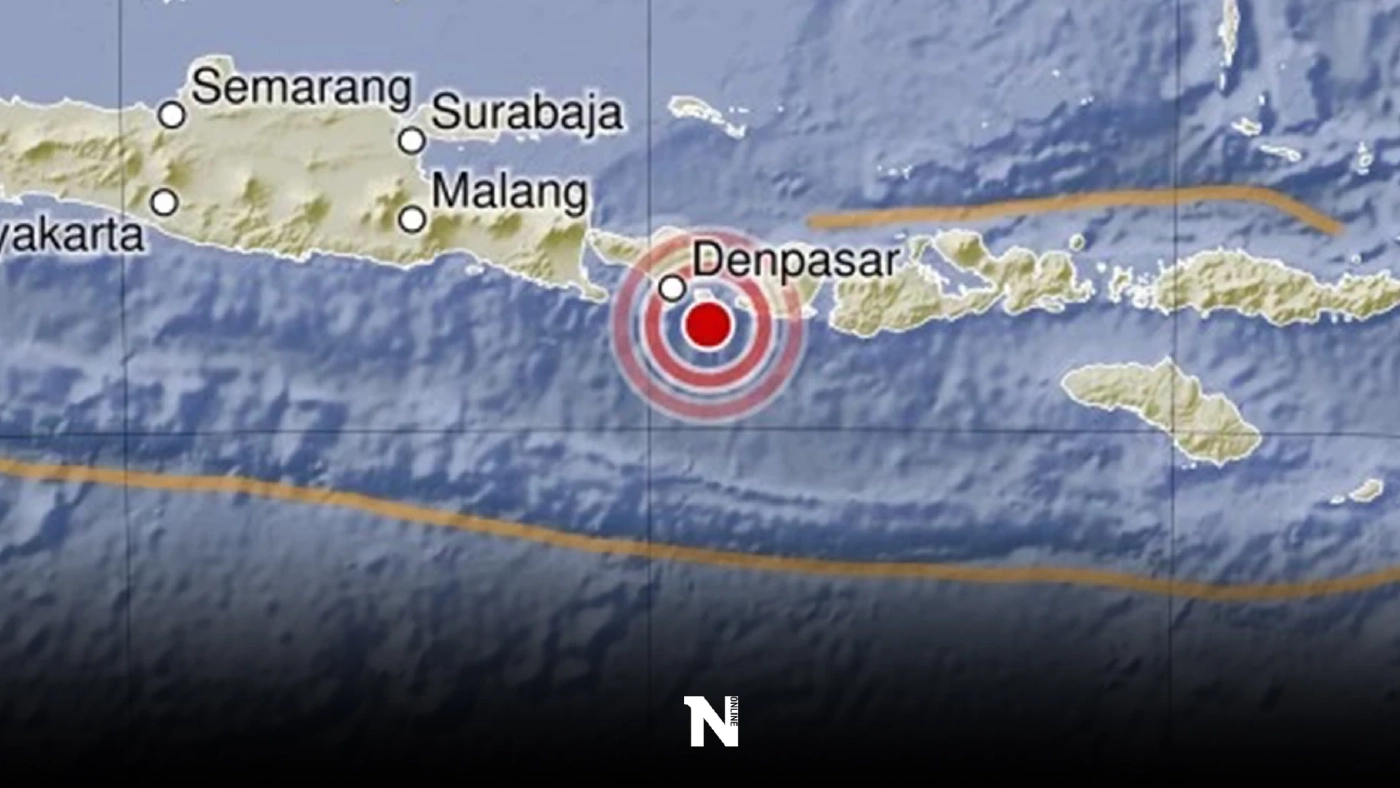 เกิดเหตุแผ่นดินไหว ขนาด 5.4 แมกนิจูดที่ "เกาะบาหลี"