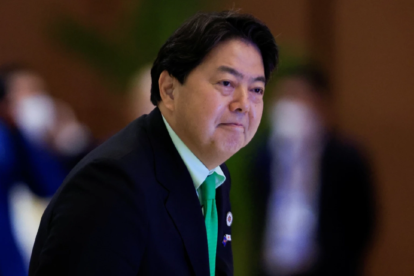 โยชิมาสะ ฮายาชิ รัฐมนตรีต่างประเทศของญี่ปุ่น