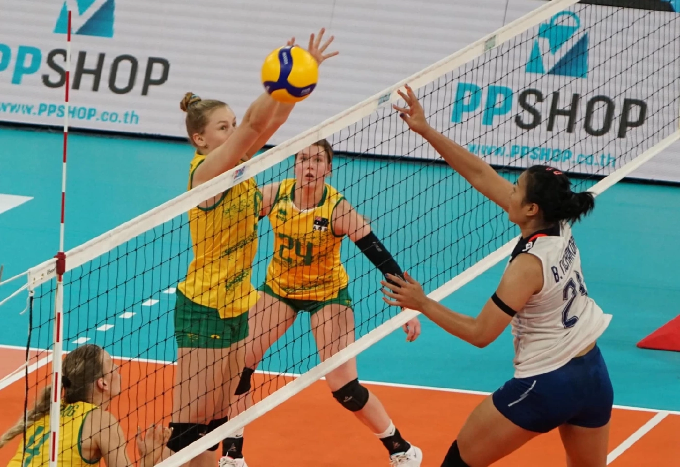 วอลเลย์บอล เอวีซี คัพ ไทย vs ออสเตรเลีย