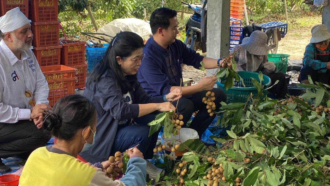 “หญิงหน่อย”ขอบคุณชาวเหนือ-อาสาแก้ปัญหาลำไย