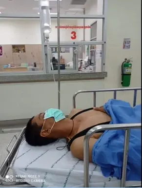 หนุ่มนักปั่นถูกอริขับรถพุ่งชน แถมลากตัวเข้าข้างทางไปรุมทำร้ายซ้ำจนสลบ