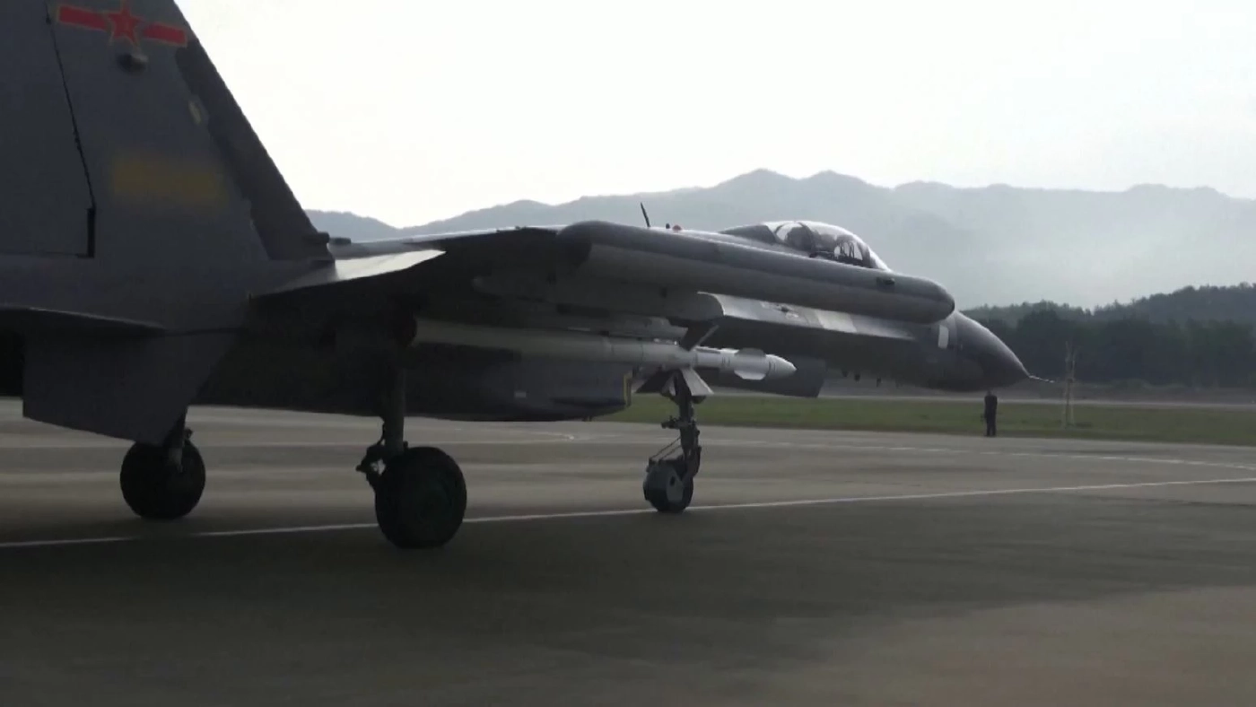 จีนจัดหนักยิงขีปนาวุธ ยุทโธปกรณ์ล้อมไต้หวัน