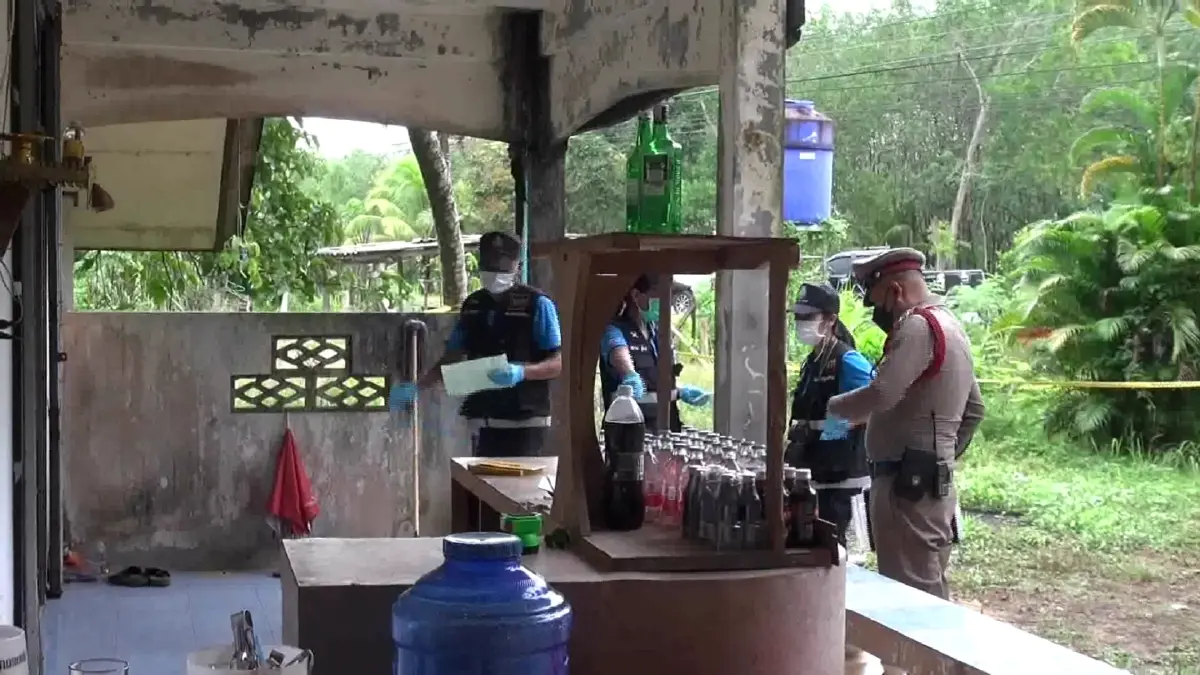 คนร้ายรัว 9 ม.ม. ใส่ร้านคาราโอเกะ เจ้าของร้านเสียชีวิต ภรรยาสาหัส