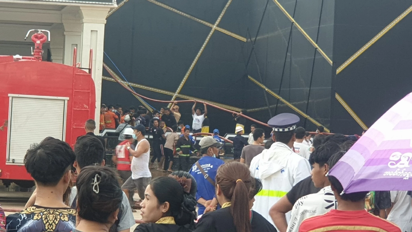 หวิดซ้ำรอย Mountain B ไฟไหม้ผับดังท่าขี้เหล็ก เสียหายยับ (มีคลิป)