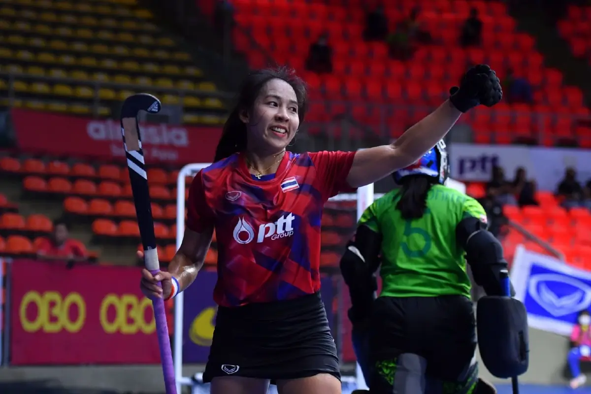 ฮอกกี้สาวไทยเฉือนอิเหนา 2-1 ผงาดคว้าแชมป์เอเชียสมัยแรก