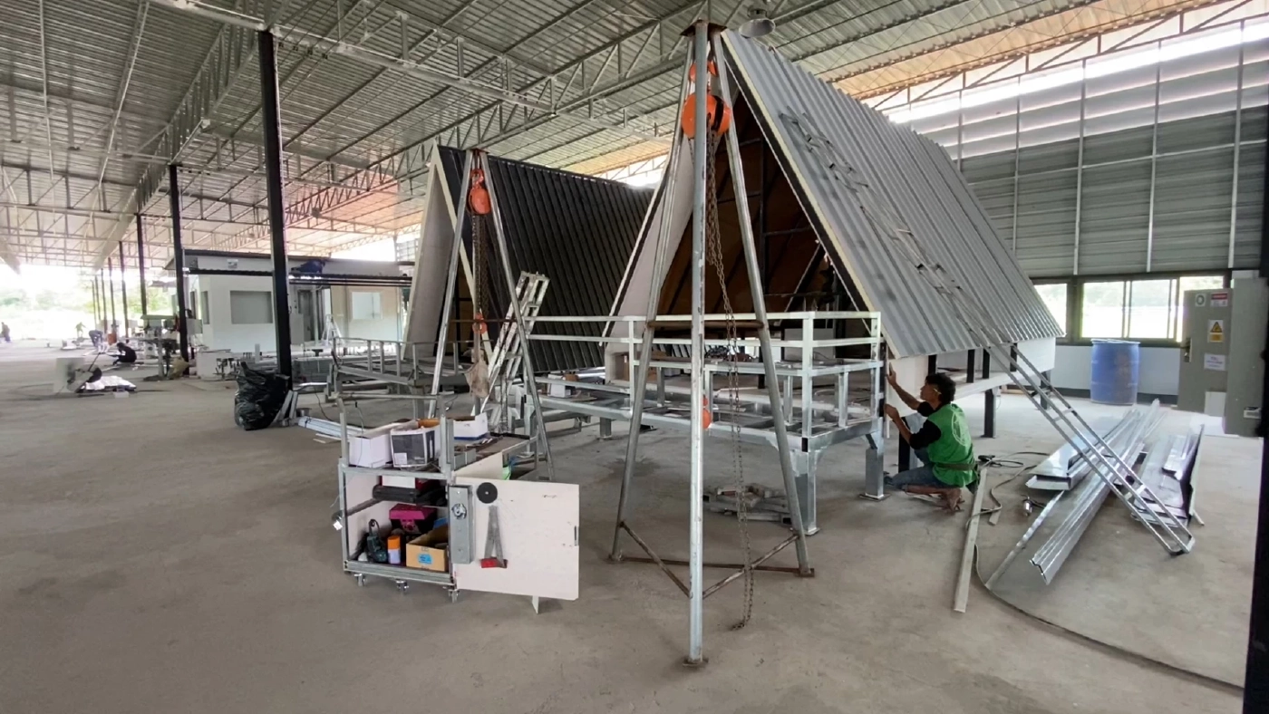 ธุรกิจใหม่ บ้านลอยน้ำ รับประกัน 20 ปีแข็งแรงไม่จม