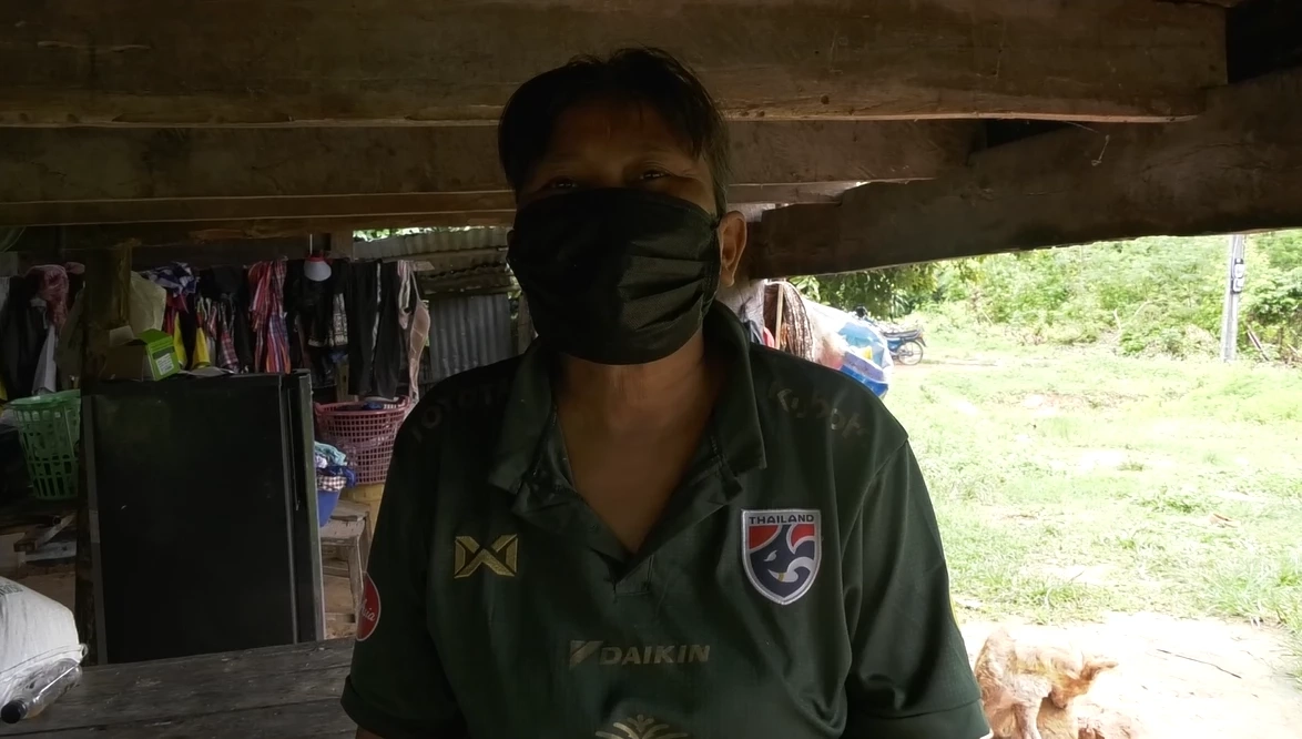 น.ส. อุไร ไชยแสง อายุ 50 ปี แม่น้องโจ๊กเกอร์