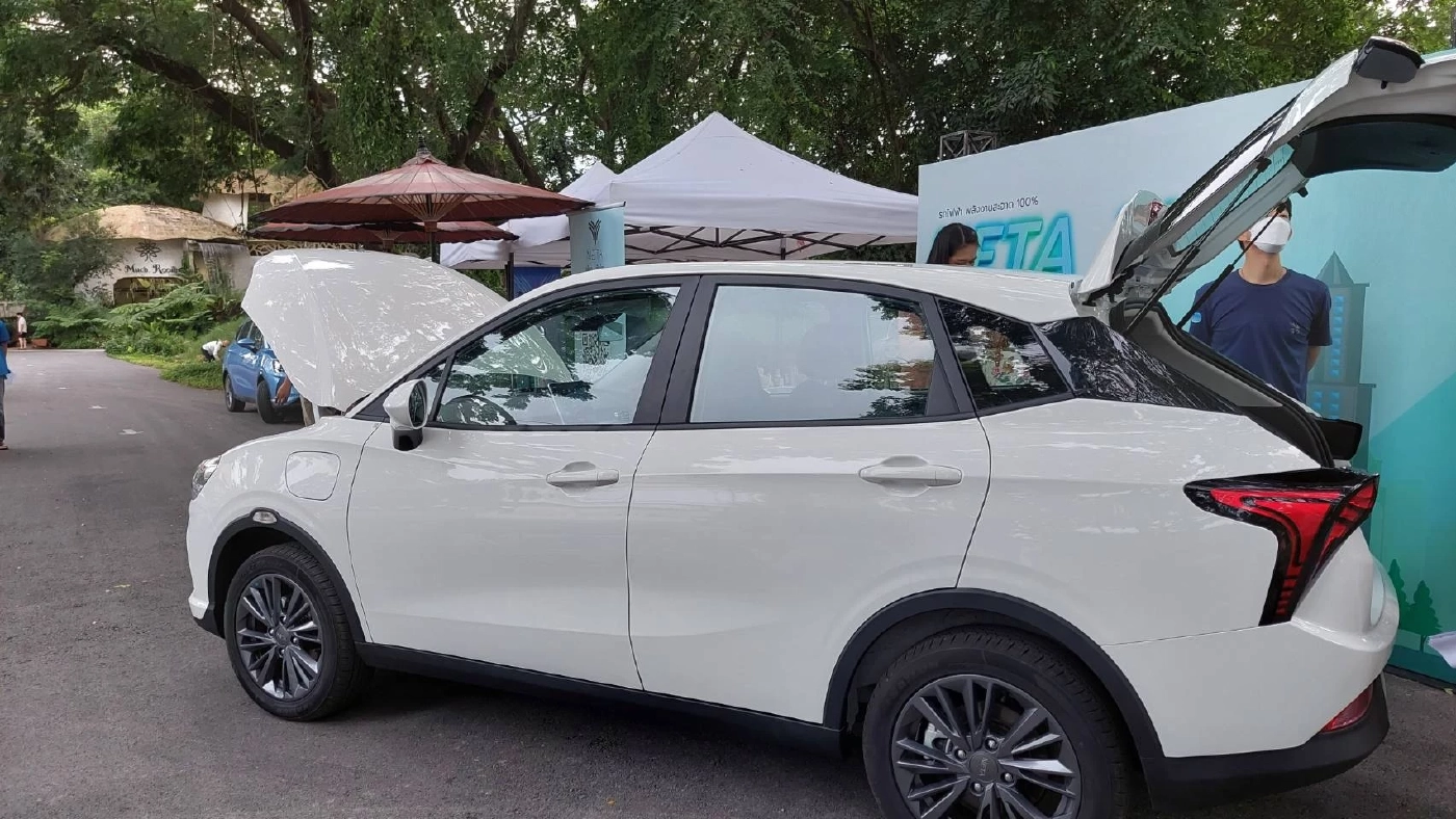 จีนสยายปีกบุกเชียงใหม่เปิดตัวรถยนต์ไฟฟ้าNETA