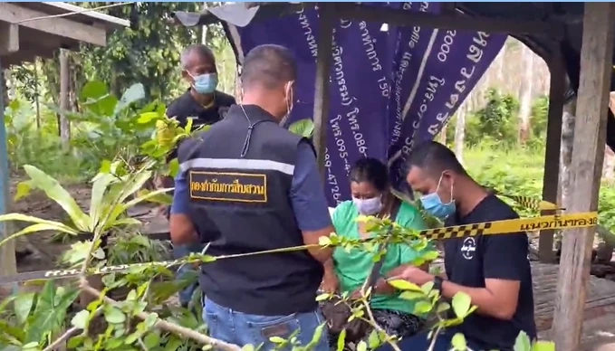 พบศพผัวเมียถูกยิงเสียชีวิตปริศนาคาที่นอนในสวนยาง ตร.สั่งเร่งล่ามือปืน
