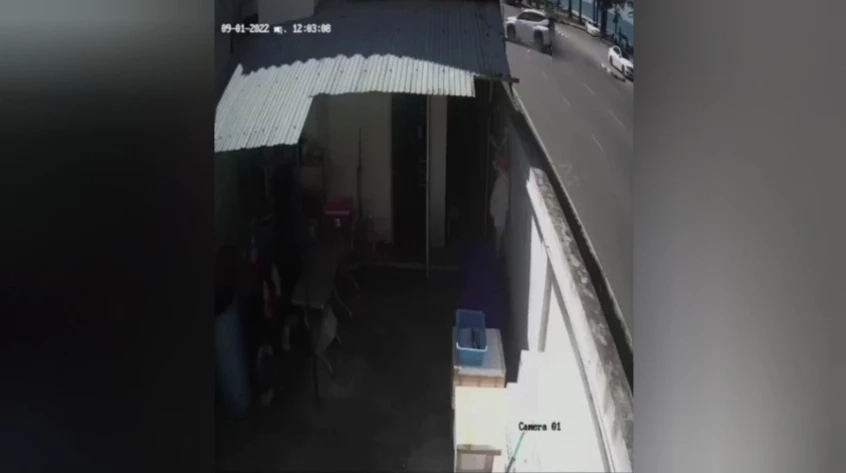 ภาพจากกล้องวงจรปิด