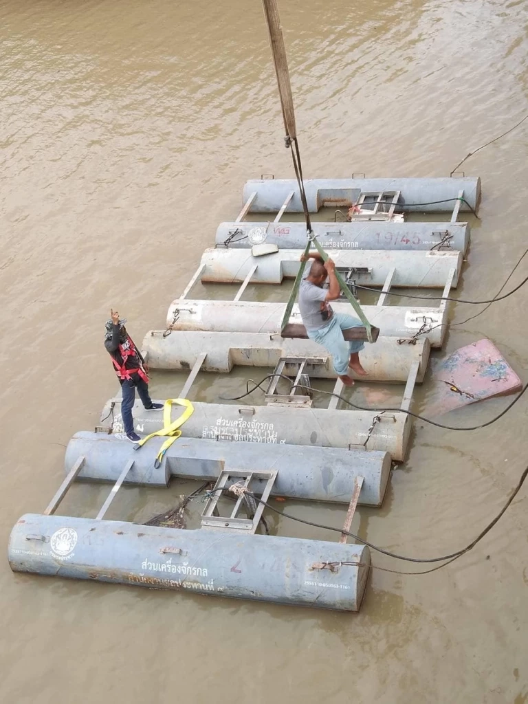 เร่งระบายน้ำลงแม่น้ำโขง