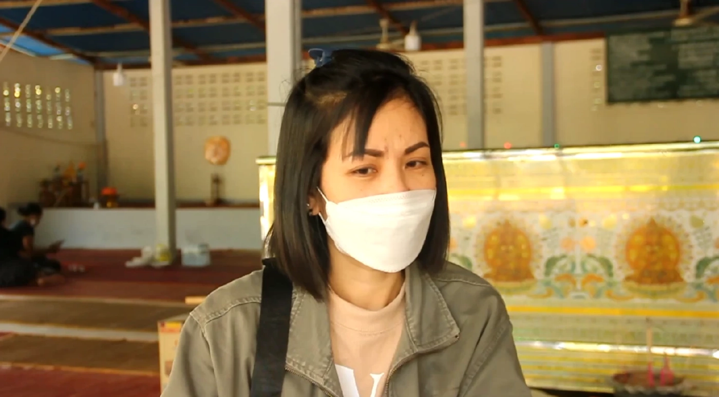 น.ส.สุภารัตน์ บัวชะงัก แม่เด็กชายตั้ม