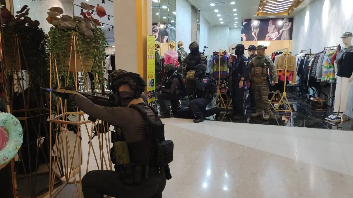 ผบ.ตร.พอใจฝึกซ้อมเผชิญเหตุรับการประชุมเอเปค 2565