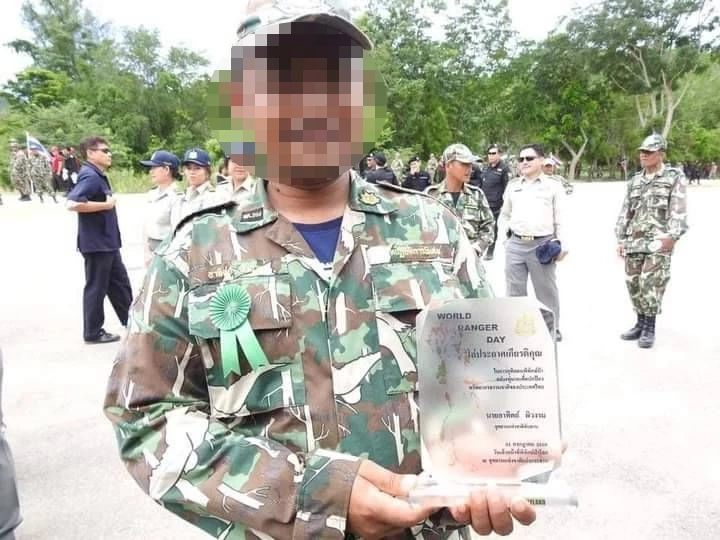 นายอาทิตย์ ผิวงาม เจ้าหน้าที่ปฏิบัติงานของอุทยานแห่งชาติทับลาน ผู้เสียชีวิต