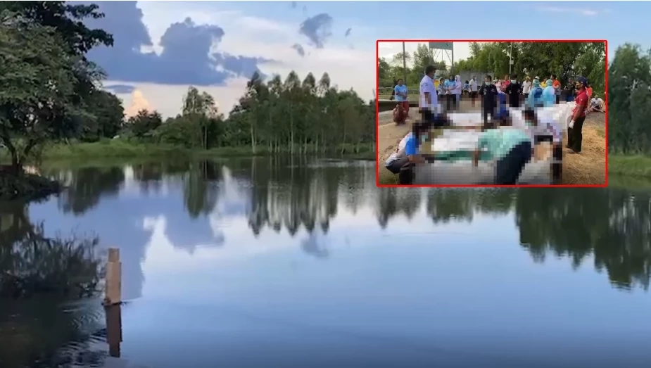 สุดเศร้า พิธีศพเด็ก 4 รายจมฝายน้ำล้นเสียชีวิต น้าเผยจุดเกิดเหตุสุดอาถรรพ์