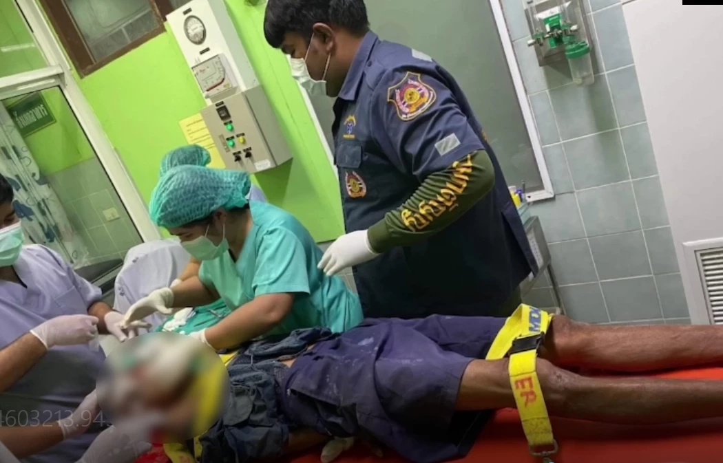 “ยายแขม” เย็บ 5 เข็มปลอดภัยแล้ว เปิดใจเล่านาทีระทึก “หนุ่มคลั่ง” ฟันคอ